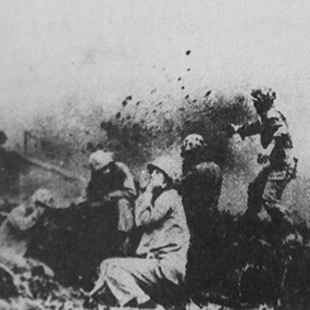 朝鮮動乱（昭和25年6月）朝日新聞社提供